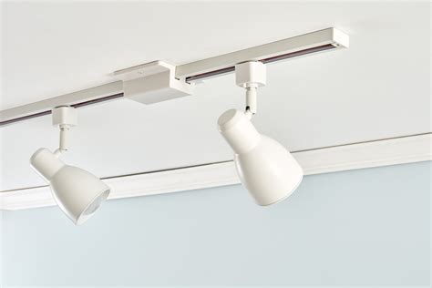 bracket mount for track light to box|track light fixture installation.